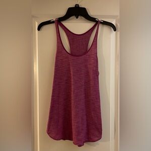 Lululemon Love Tank Top / Athletic Shirt - Pink Maroon Sz 4 - Like New Condition